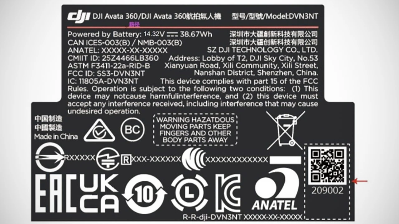 DJI Avata 360 Drone Leak
