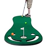 KOFULL Putting Green Mats Set - Indoor/Outdoor Golf Putting Practice or Golf Game with 78' x 24' Putting...