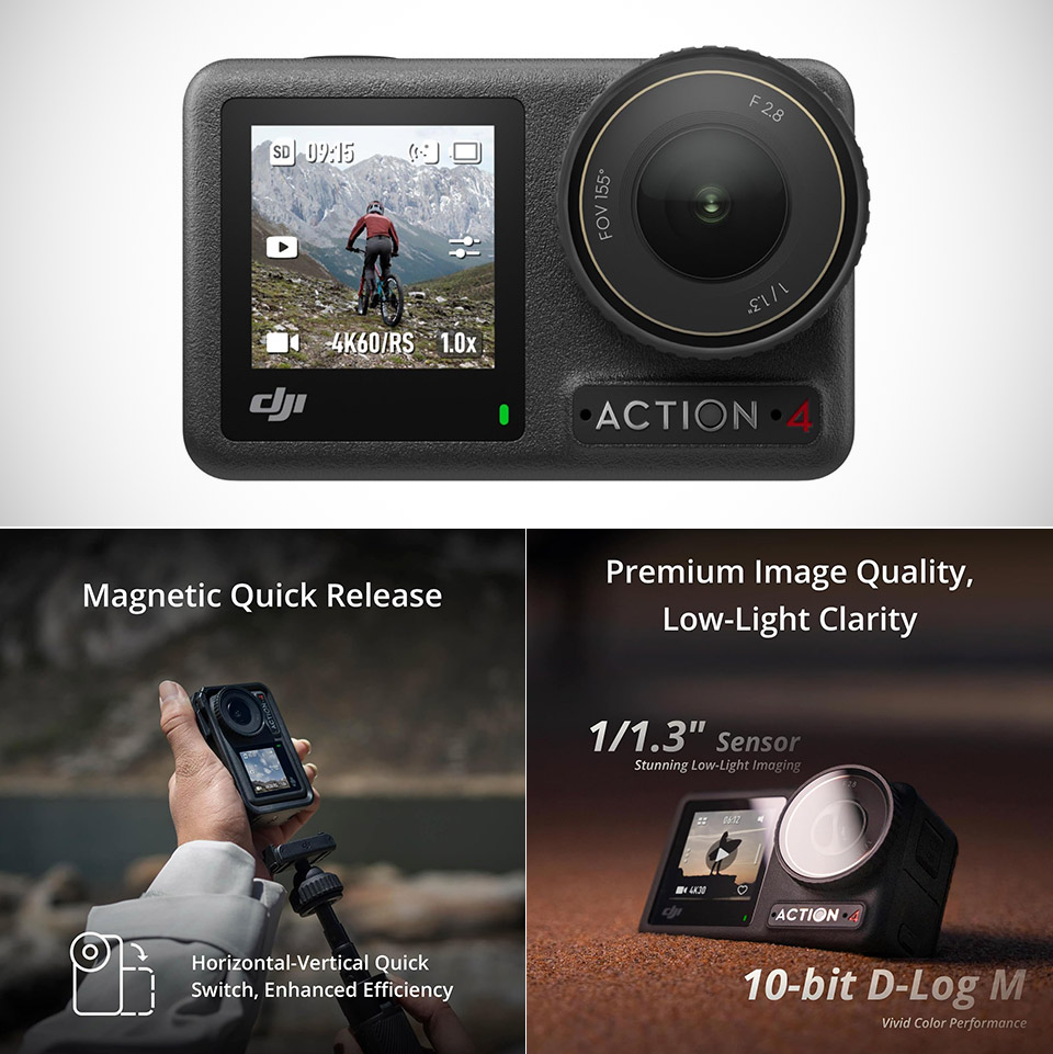 DJI Osmo Action 4 Standard Combo Deal